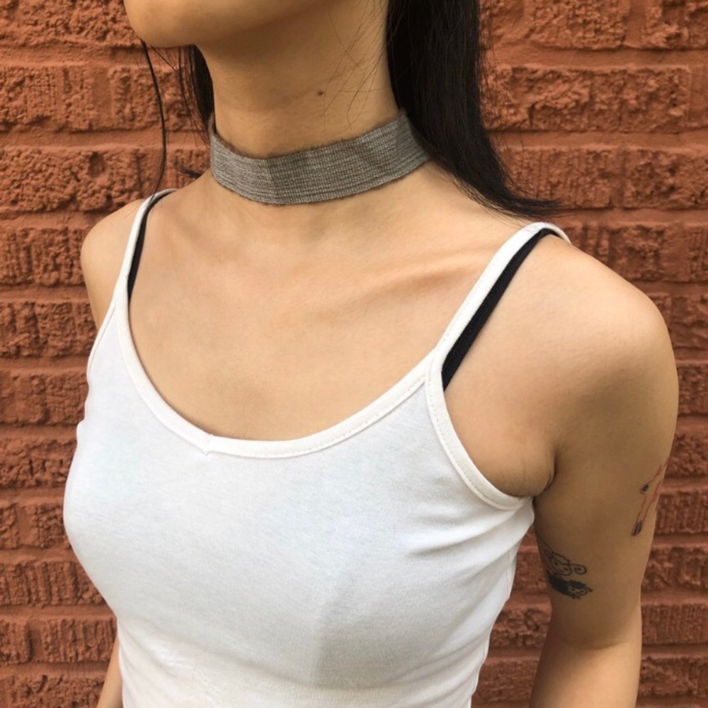 Linen Fabric Choker